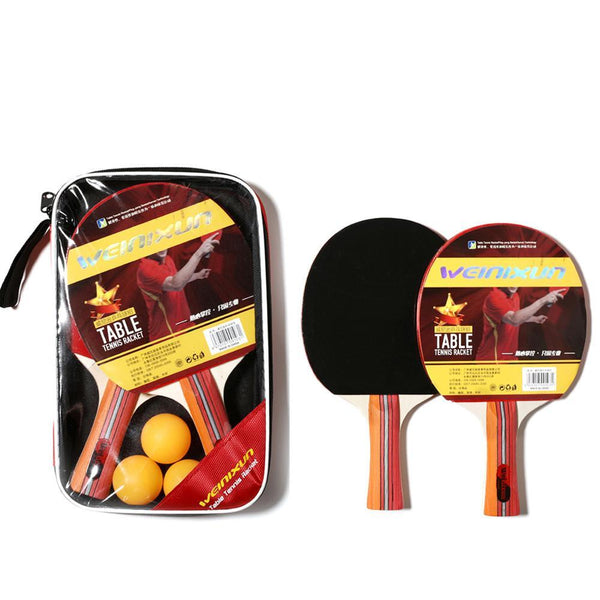 Thraxon High Quality Double Reverse Rubber Ping Pong Racket