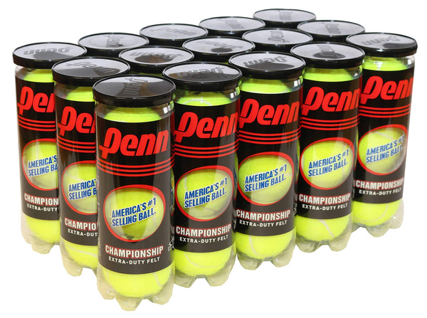 Penn Championship Tennis Balls - Extra Duty Felt Pressurized Tennis Balls