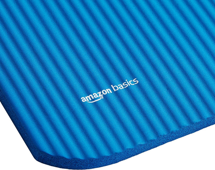 Amazon Basics 1/2 Inch Extra Thick Exercise Yoga Mat with Carrying Strap